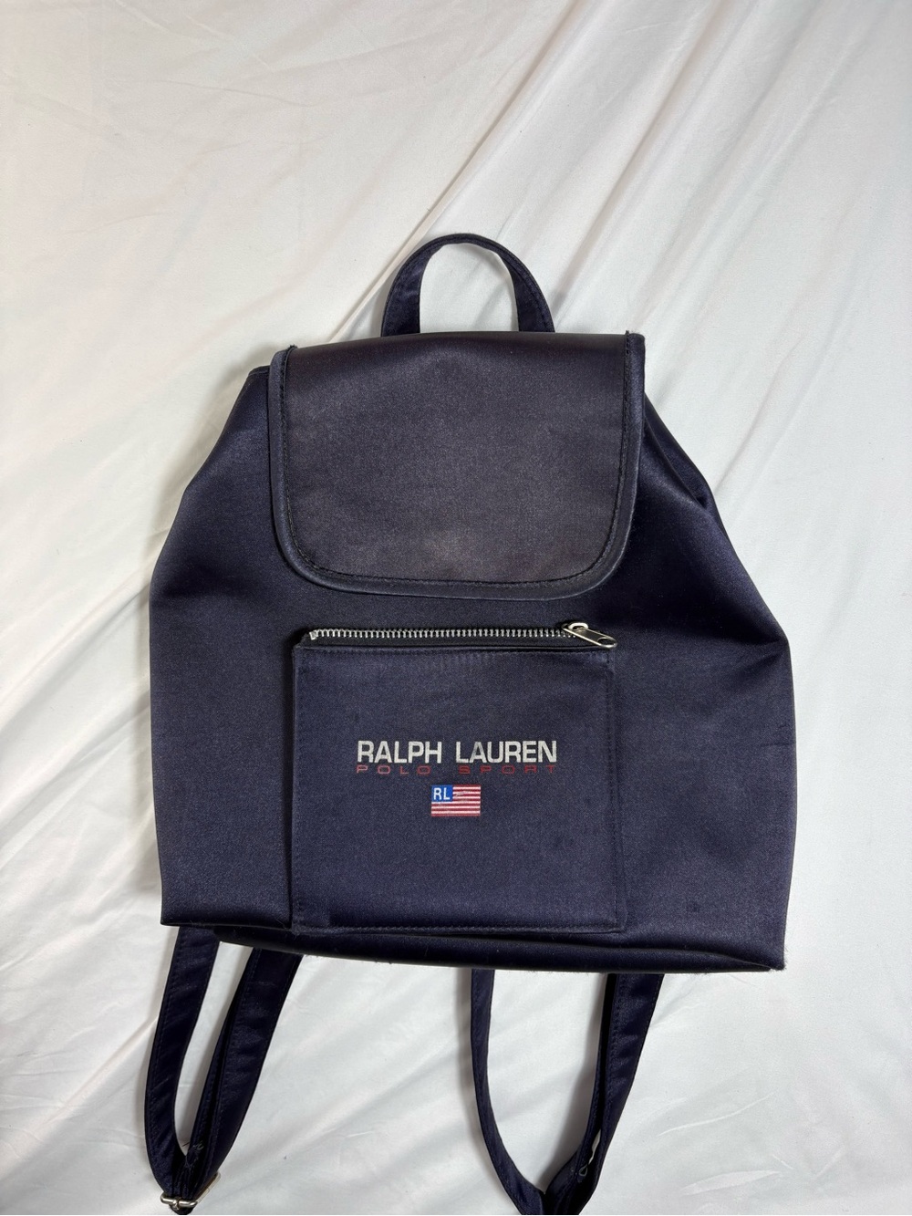 Polo sport ralph lauren blue nylon backpack nylon